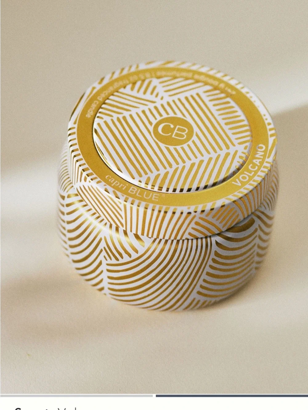 Anthropologie Capri Blue Volcano Candle